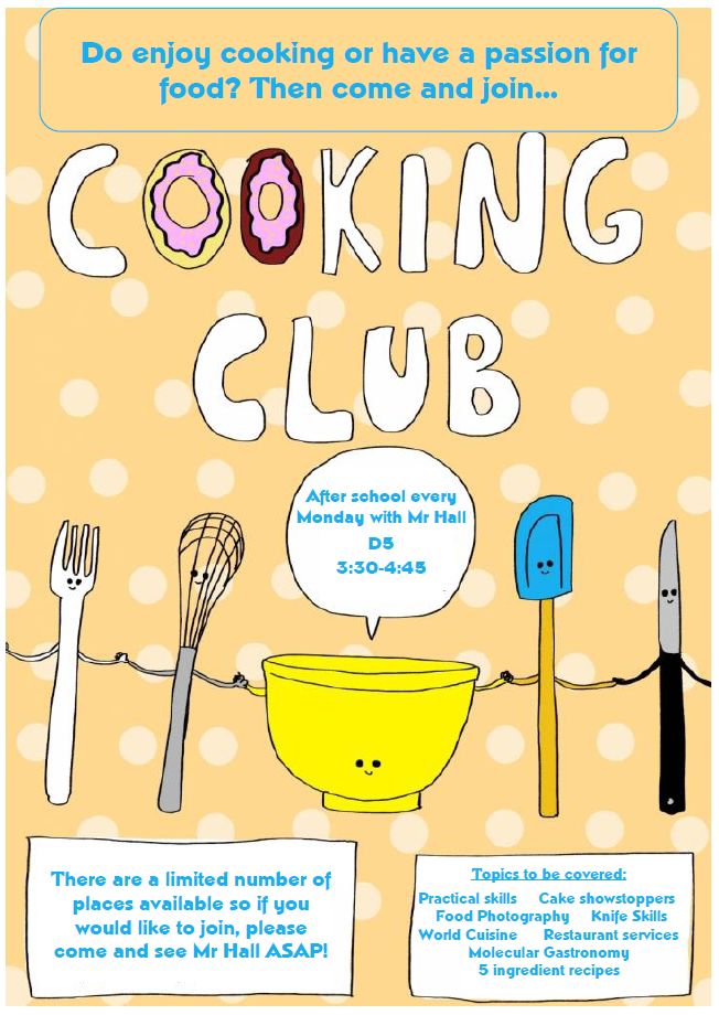 Ulverston Victoria High School - Recipes 2019 - Cooking Club